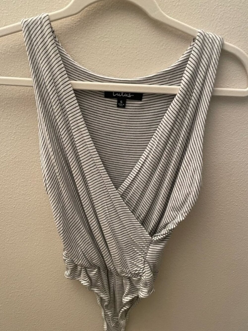 Striped Bodysuit
